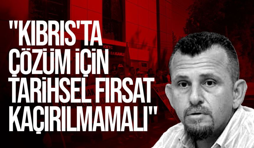KTOEÖS'ten çözüm çağrısı: "Kıbrıs'ta tarihsel fırsat kaçırılmamalı"