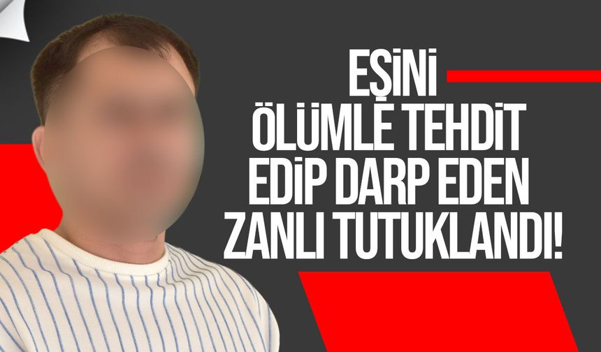 Lefkoşa'da eşini ölümle tehdit edip darp eden A.N. tutuklandı