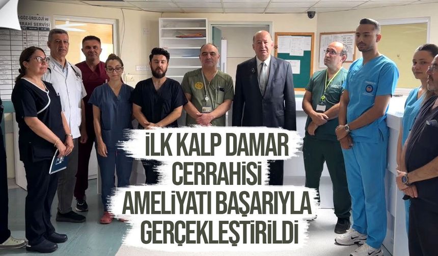 Mağusa Devlet Hastanesi'nde Bir İlk