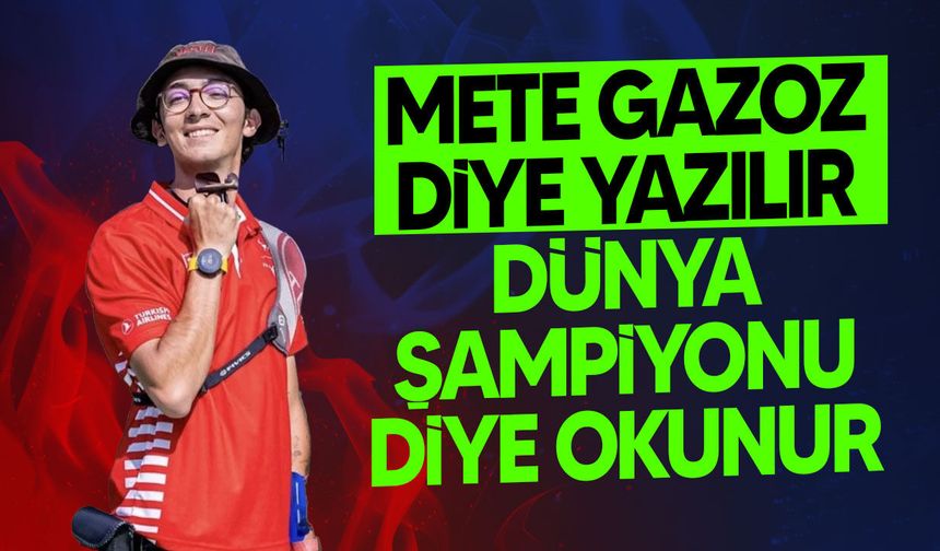 Mete Gazoz Dünya Kupası’nda Altın Madalya Kazandı