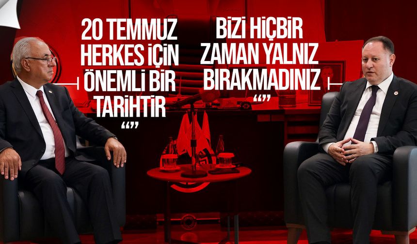 Öztürkler, DSP Genel Başkanı Aksakal'ı kabul etti: "Bizi hiç yalnız bırakmadınız"