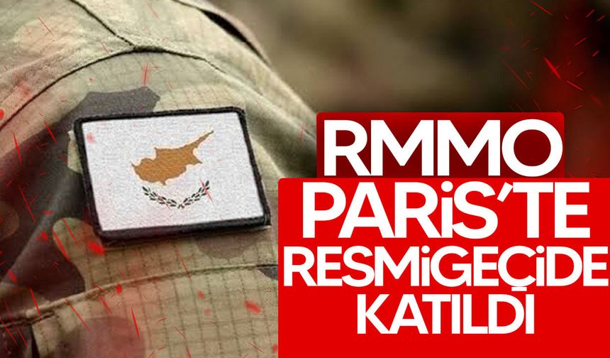RMMO birliği Paris’teki Bastille Günü askeri geçit törenine katıldı