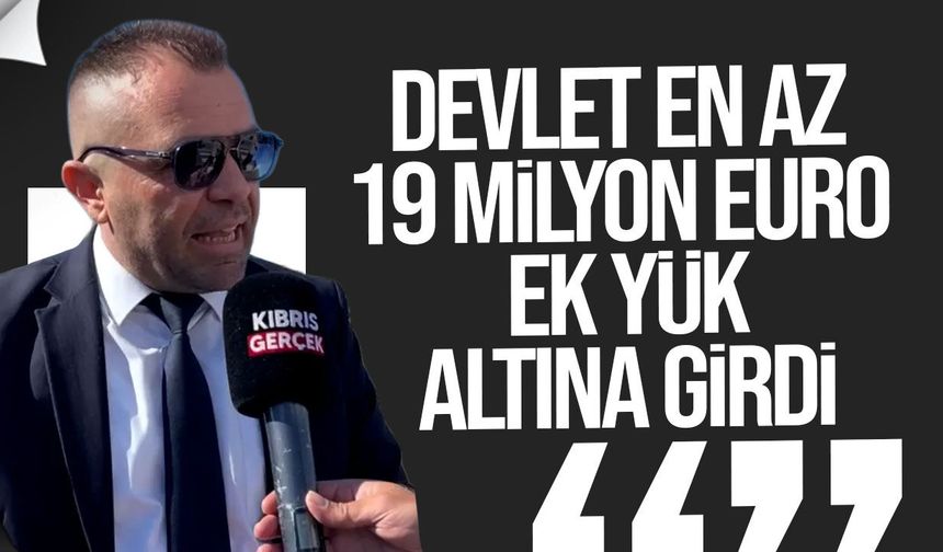 Şahiner: KKTC hazinesi hiçbir şirketin kişisel kasası değildir