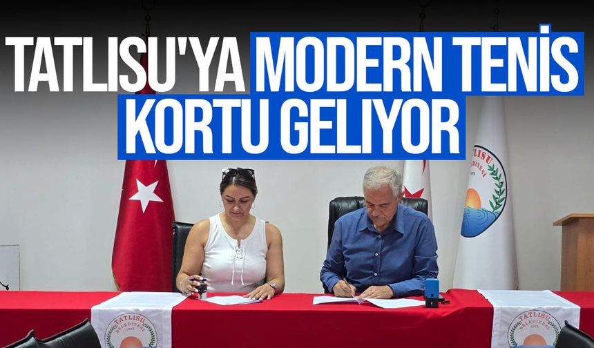 Tatlısu Belediyesi ile Tyrell Investment Ltd. arasında protokol imzalandı