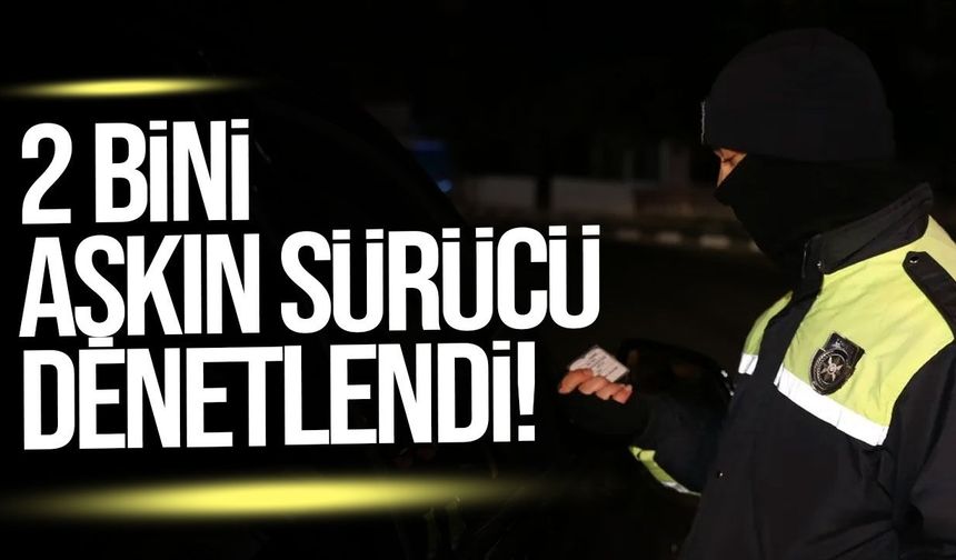 Trafik denetimlerinde 431 sürücüye ceza