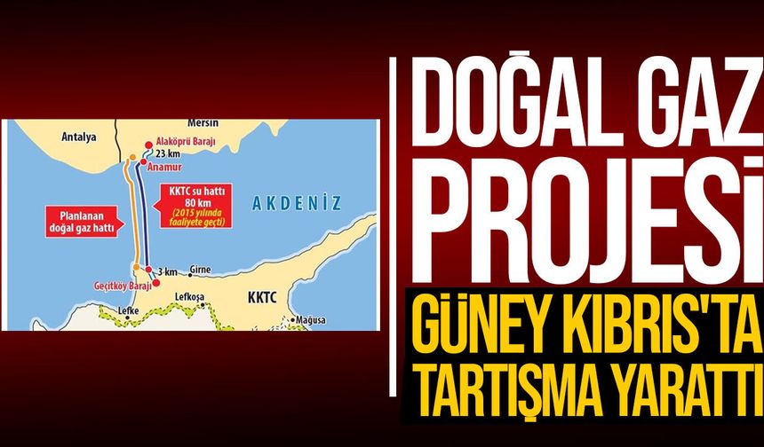 Türkiye-KKTC doğal gaz projesi Rum basınında manşet oldu