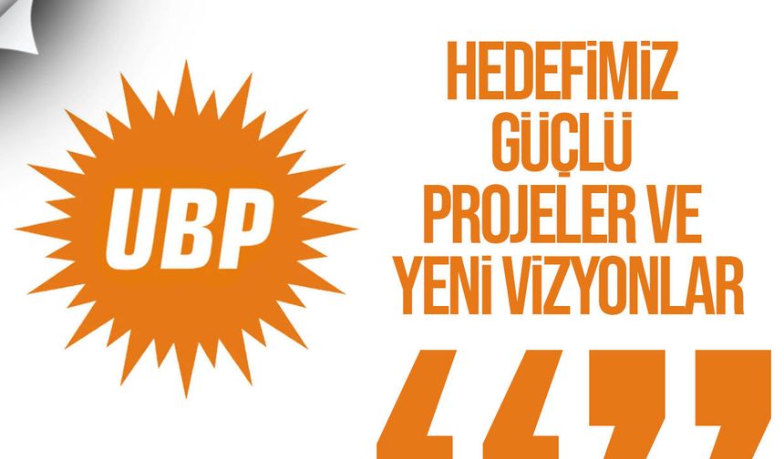 UBP, KKTC'nin geleceği için vizyon ve proje çalıştayı düzenliyor