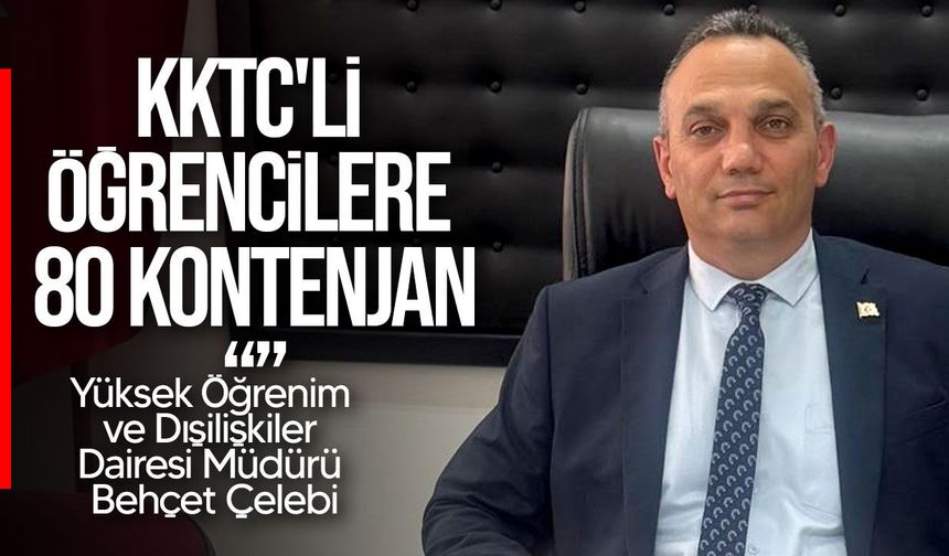 YTB, 2026-2027 kontenjanlarını açıkladı: KKTC'li öğrencilere 80 kontenjan