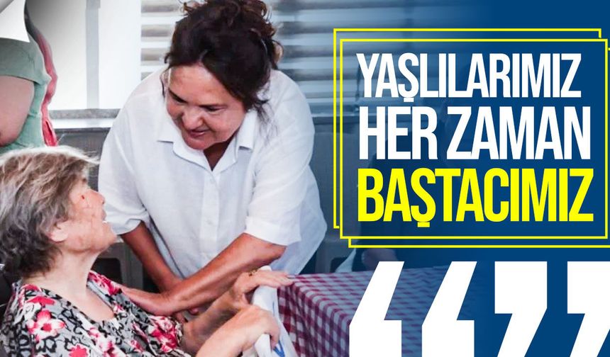 Zerrin Üstel, Lapta Huzurevi'ni ziyaret etti