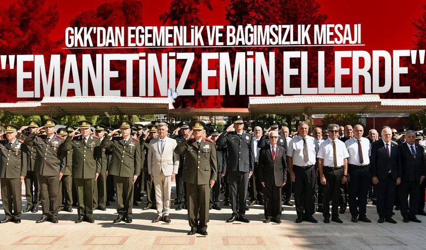 1 Ağustos Toplumsal Direniş Bayramı Lefkoşa'da törenlerle kutlandı