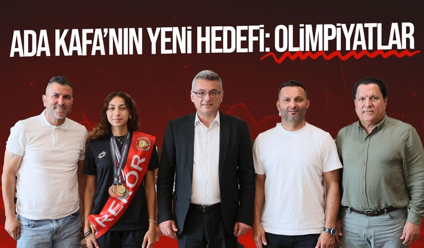 6 KKTC rekorunun sahibi Ada Kafa’nın yeni hedefi Olimpiyatlar