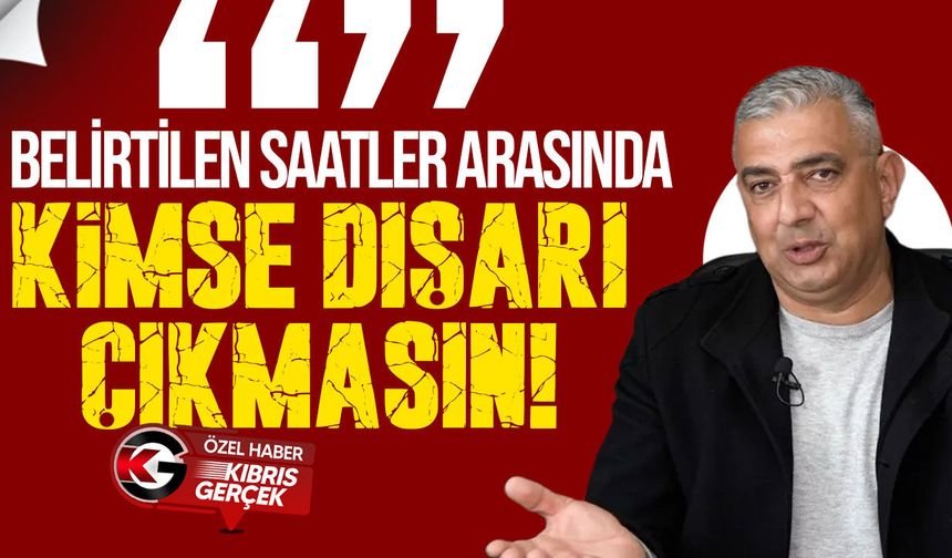 Ahmet latif: “Ekiplerimiz görev başında, gerekli tedbirleri aldık”