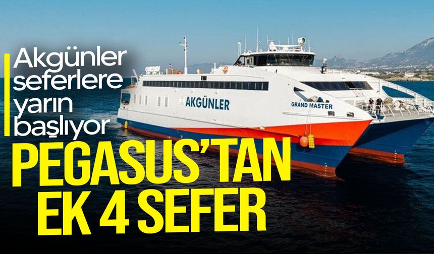 Akgünler seferlere yeniden başlıyor, Filo Denizcilik’in seferleri durduruldu