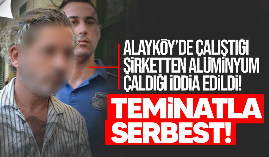 Alayköy’de müstahdem tarafından sirkat