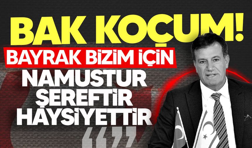 Arıklı’dan Derinya açıklaması: “Bayrak bizim için namustur, şereftir”