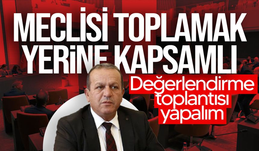 Ataoğlu: “Meclis’i olağanüstü toplamak yerine, kapsamlı bir değerlendirme toplantısı gerçekleştirelim”
