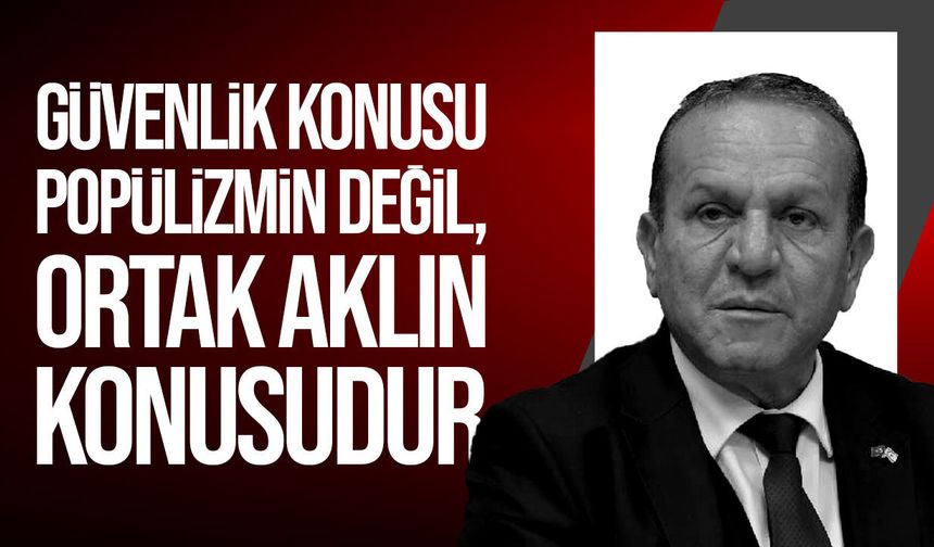 Ataoğlu’ndan güvenlik tartışmalarına yanıt!