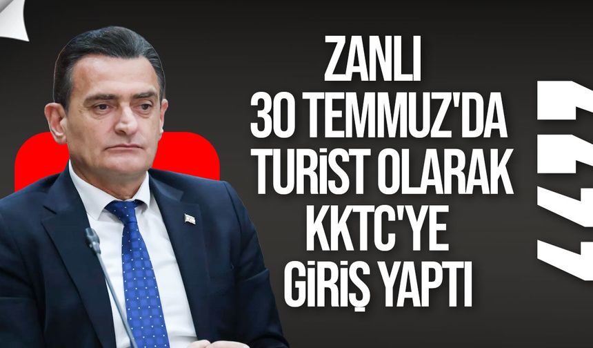 Bakan Oğuz: Taşkınköy'deki zanlı 30 Temmuz'da turist olarak KKTC'ye giriş yaptı