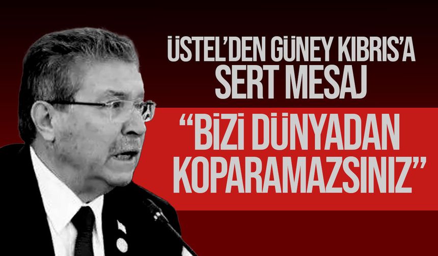 Başbakan Üstel'den Rum Yönetimi'ne: “Kıbrıs Türk halkına yönelik baskı siyasetinden vazgeçin”