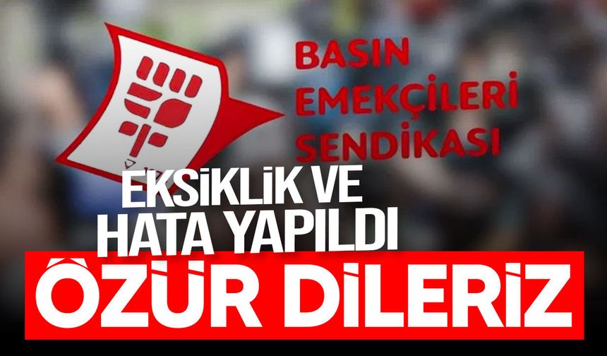 Basın-Sen’den Sevgül Uludağ’ın ailesine özür: Ödülün adı değiştirildi