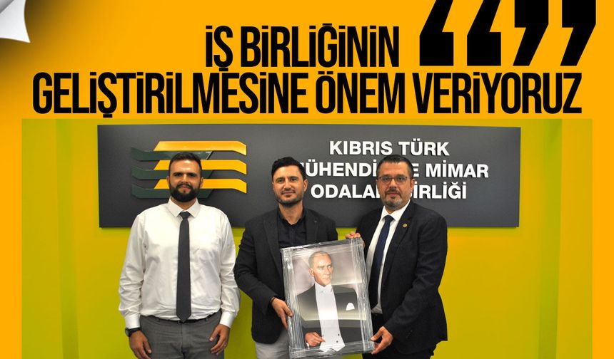 BAU Kıbrıs ile KTMMOB iş birliği olanaklarını görüştü