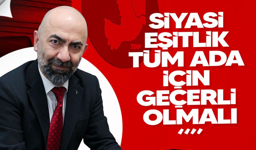 Baykallı: Diplomatik alanı Rum tarafına teslim edenler toplumdan özür dilemeli