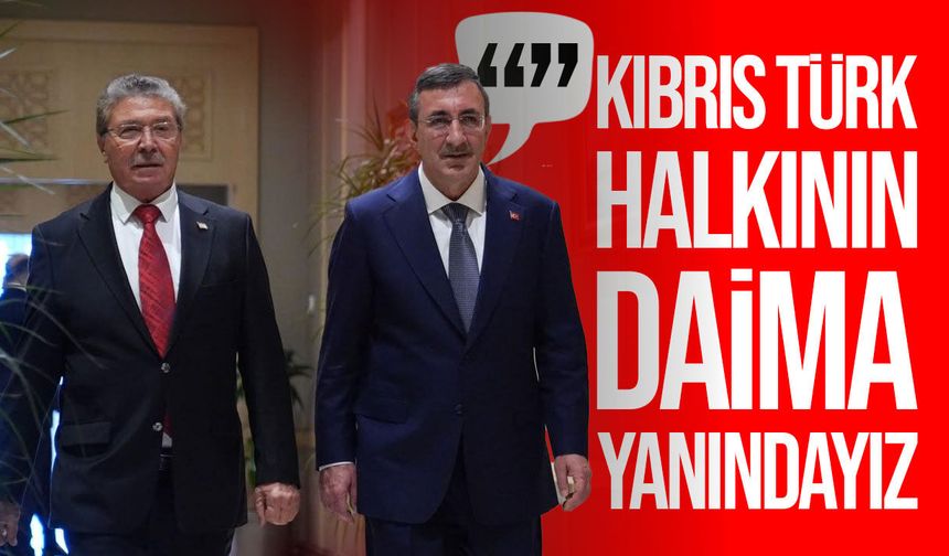 Cevdet Yılmaz: KKTC'nin kalkınması için omuz omuza çalışacağız
