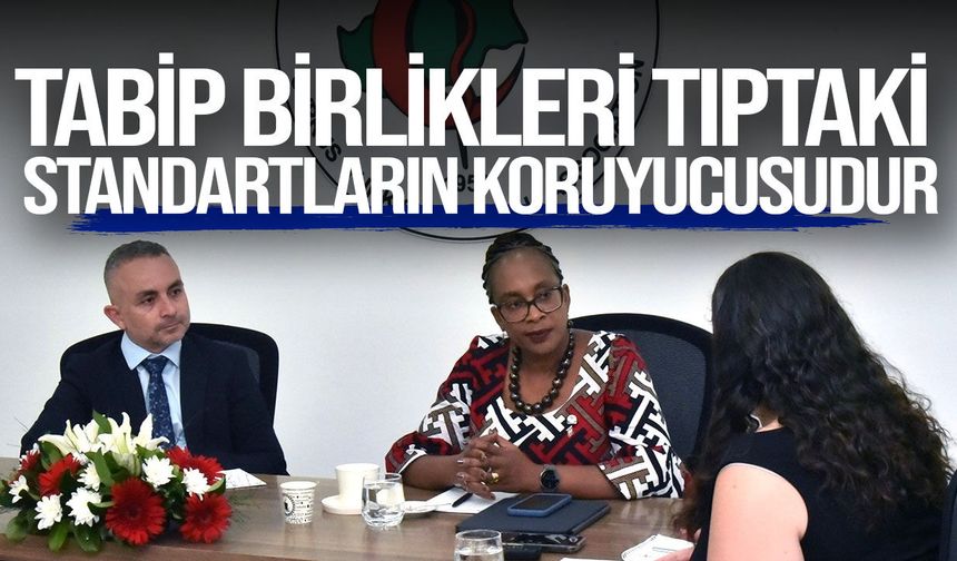 Dünya Tabipler Birliği Başkanı Kitulu: Kamu sağlık sistemini güçlendirmeye hayatımı adadım