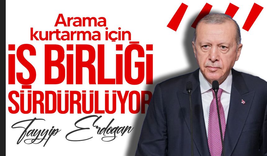 Erdoğan’dan Girne’deki gemi faciasına ilişkin açıklama