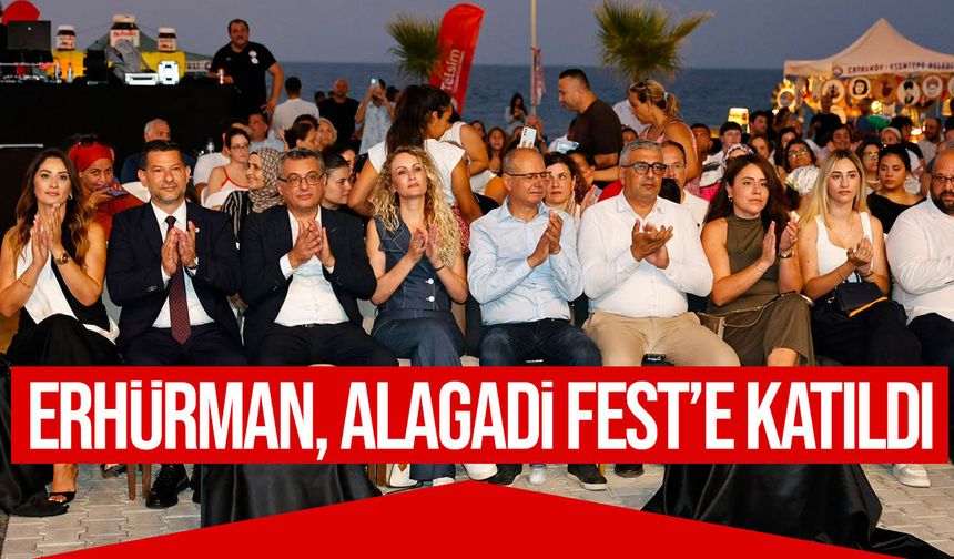 Erhürman Alagadi Fest’te Yurttaşlarla Buluştu