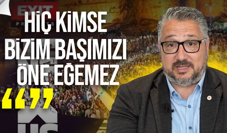 EXIT’in Girne’den çekilmesine Şenkul’dan sert tepki