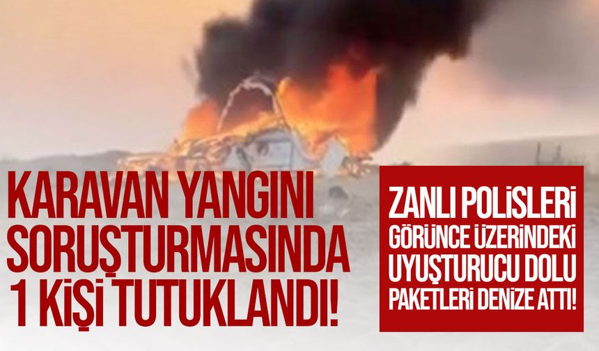 Gazimağusa’da karavanı kasten yaktığı tespit edilen zanlı Girne’de yakalandı