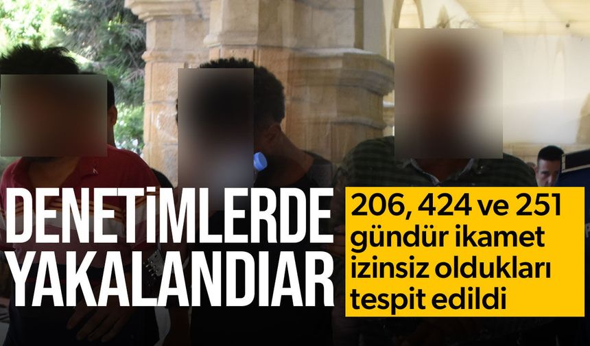 Gönyeli’de 3 Kişi İkamet İzinsiz Tespit Edildi: 8 Gün Tutukluluk