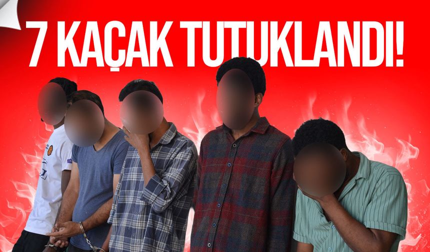 Gönyeli'de 7 kişi izinsiz ikamet suçundan tutuklandı