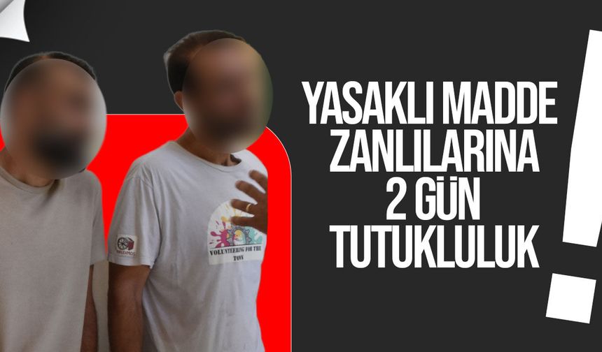 Gönyeli’de araçta yasaklı madde: 2 zanlıya 2 gün tutukluluk