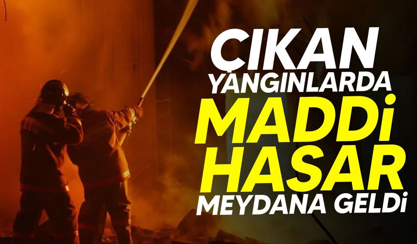Şirinevler ve Esentepe’de yangın
