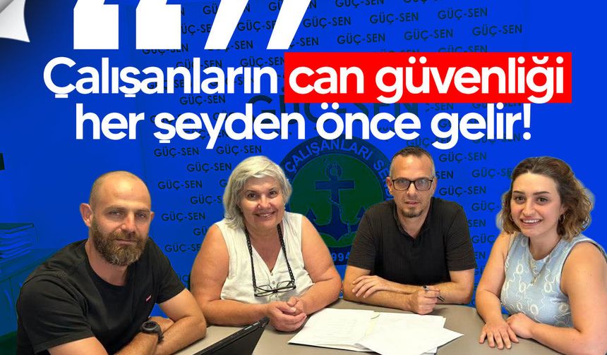 Güç-Sen'den TÜK Silo Kazası Sonrası Harekete Geçildi: İş Güvenliği Eğitimleri Başlıyor