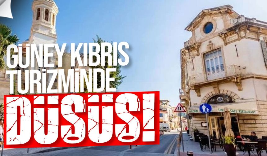 Güney Kıbrıs turizminde düşüş