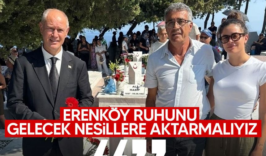 Hasipoğlu: “Erenköy, gençlerin vatanı için neleri göze alabileceğinin destanıdır”