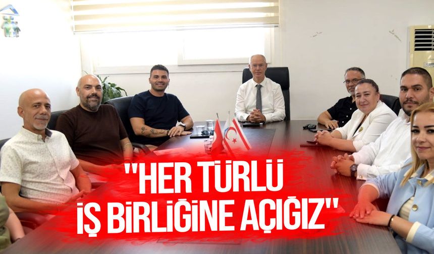 Hasipoğlu, Restorancılar Birliği ile görüştü: Kayıt dışı istihdam ve sektör destekleri masada