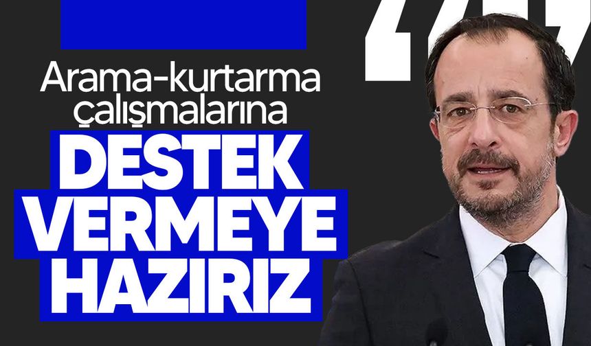 Hristodulidis’ten Girne’deki gemi faciası için yardım mesajı