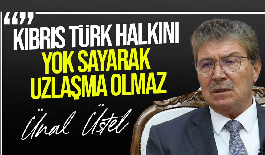 Üstel, Rum tarafındaki tepkilere sert çıktı