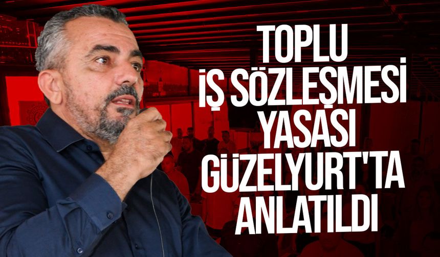 Kamu-İş'ten Güzelyurt'ta Toplu İş Sözleşmesi Yasası paneli