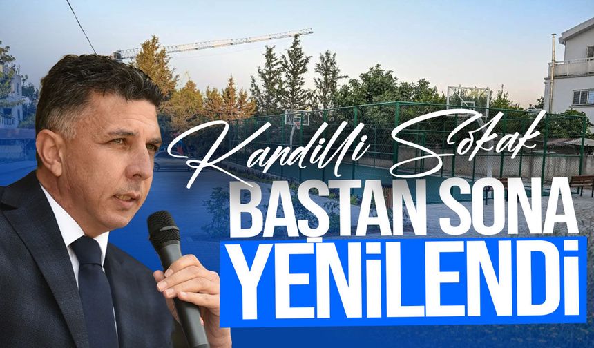 Kandilli Sokak baştan sona yenilendi: Yeni yaşam alanına dönüştürüldü