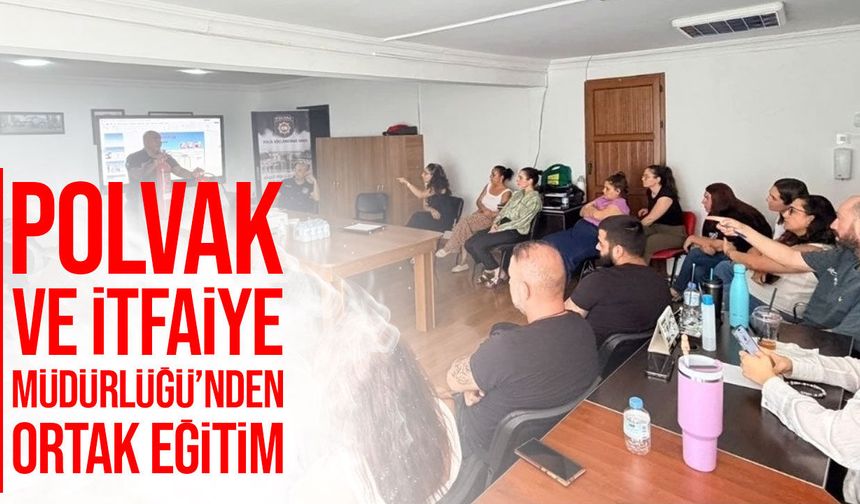 Kayıp Şahıslar Komitesi personeline yangın eğitimi