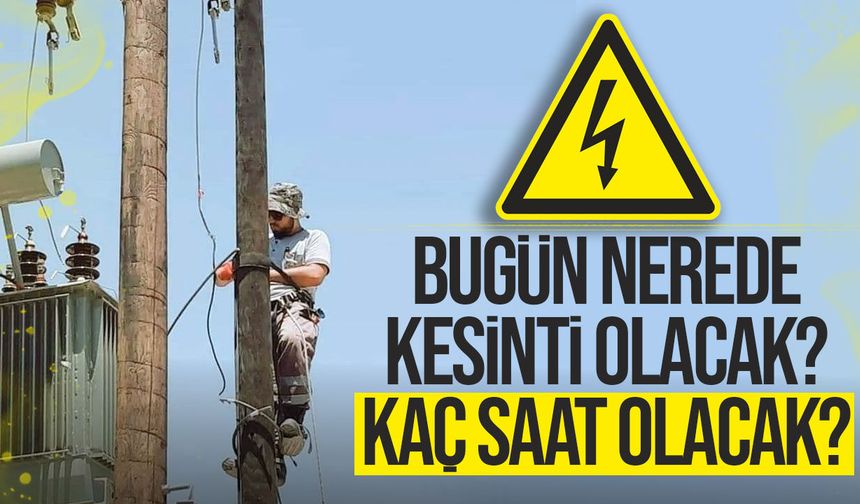 KIB-TEK açıkladı: Yuvacık ve Değirmenlik’te bugün elektrik kesintisi