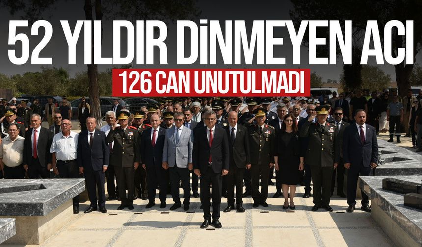 Muratağa-Sandallar ve Atlılar şehitleri 52’nci yılında anıldı