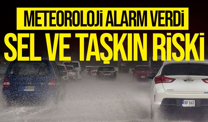 KKTC’de kuvvetli yağış uyarısı: Sel ve taşkın riski