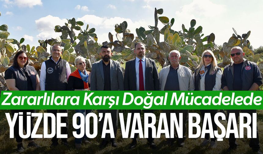 KKTC’de Zararlılara Karşı Biyolojik Mücadele