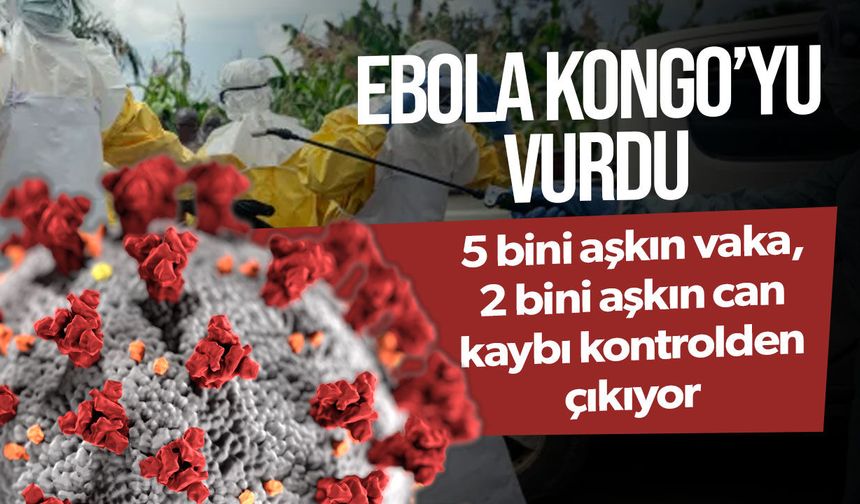 Kongo’da Ebola Salgını Büyüyor: Vaka Sayısı 5 Bini Aştı